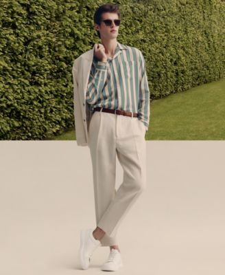 Men's GrandPrø All Day Leather Lace-Up Court Sneakers