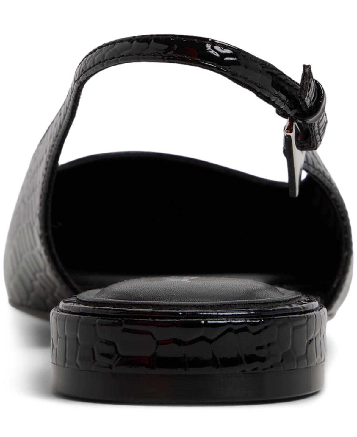Aldo Kristell Pointed Toe Slingback Flat In Black