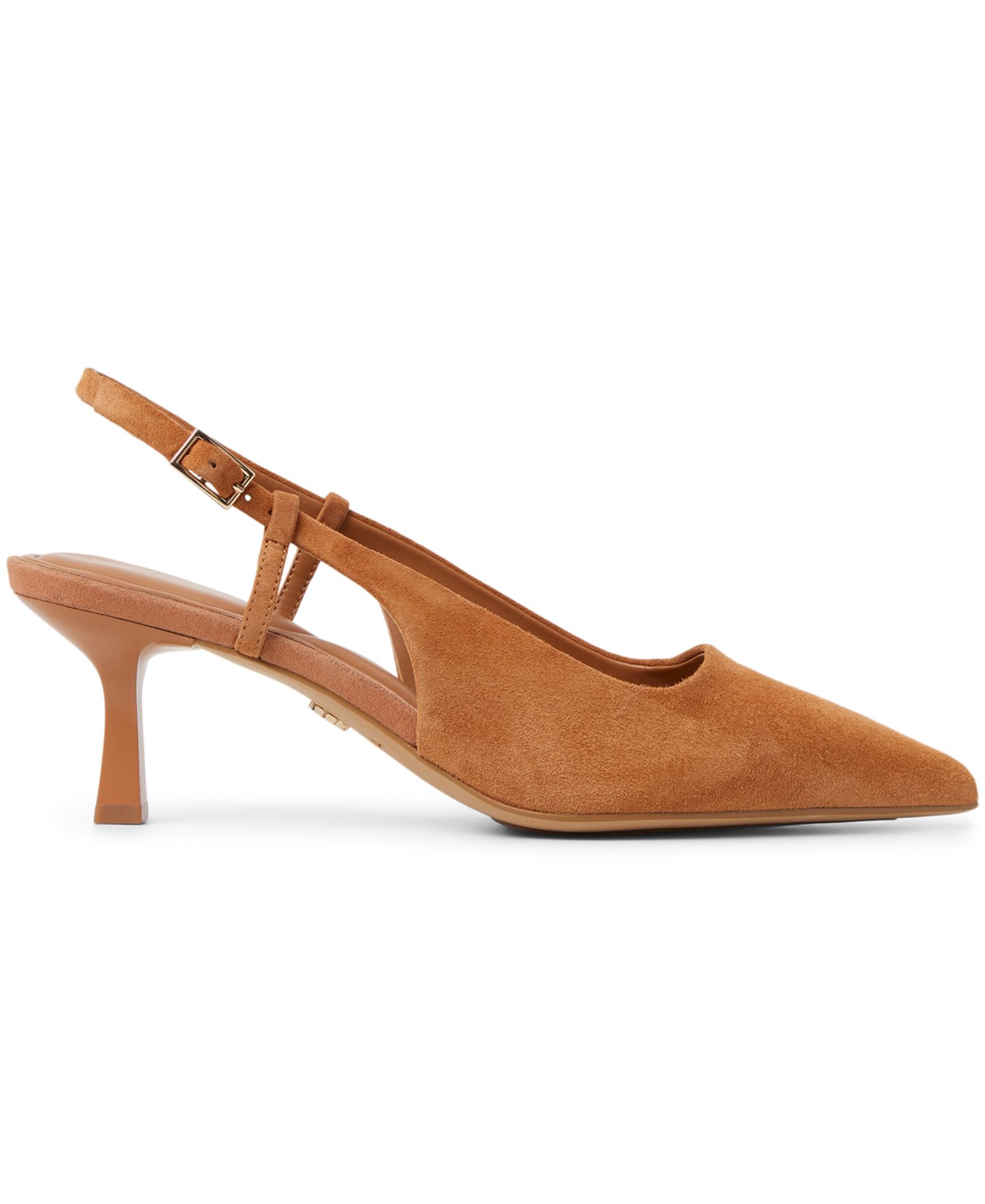Женские туфли ALDO Adan Slingback Kitten Heels, цвет: Коричневый замшевый — фото 3