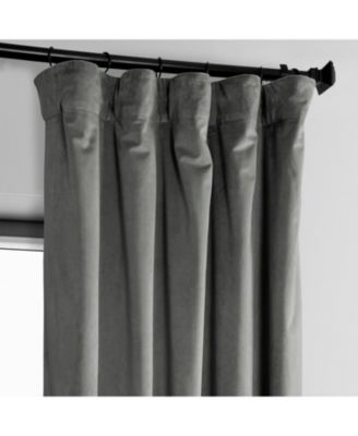 Heritage Plush Velvet Room Darkening Curtain