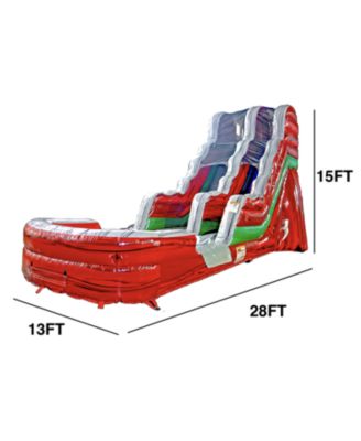 Commercial Grade Water Slide with Splash Pool (with Blower)