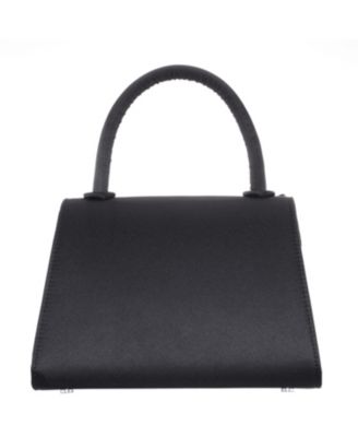 Crystal Double Bow Handheld Satchel Bag