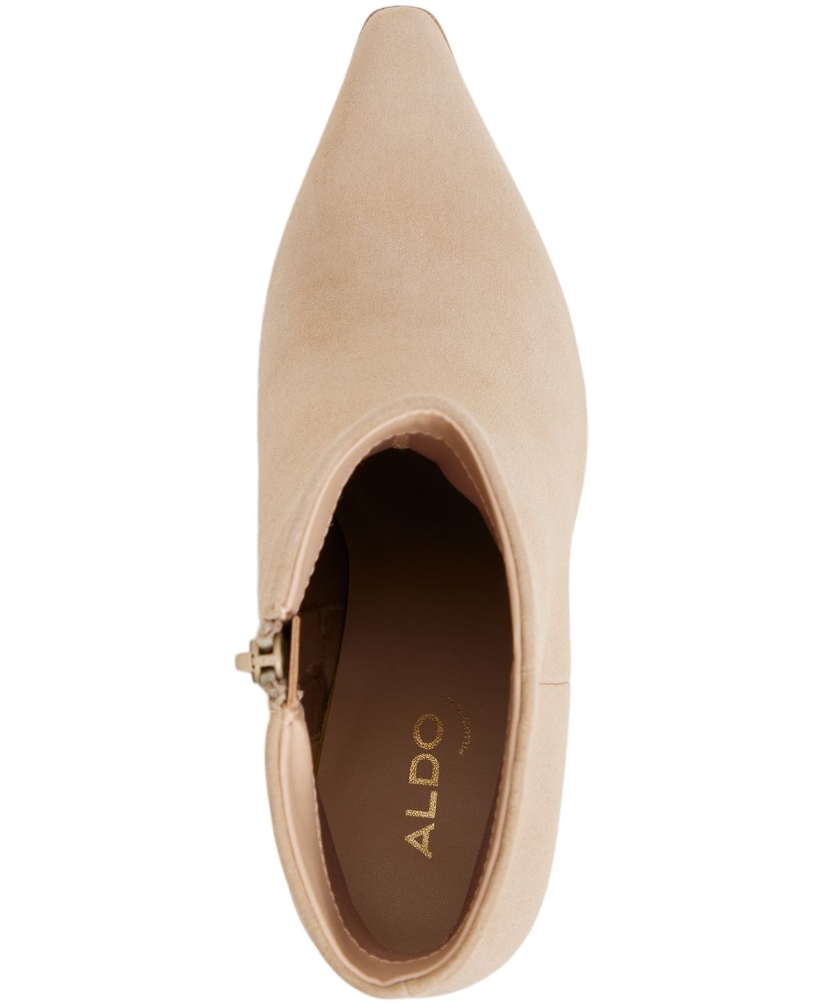 Aldo Shanah Block Heel Bootie In Brown