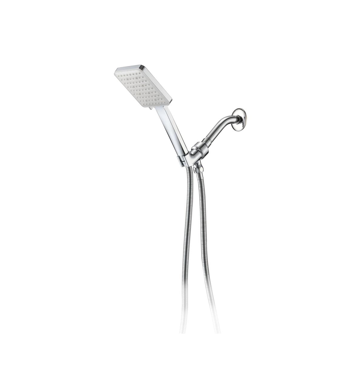 Chrome high pressure multi function with hand held shower faucet
