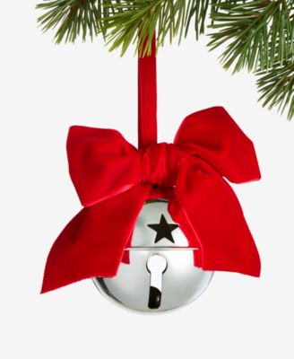 Holiday Lane - Heritage Bow-Trim Bell Ornament