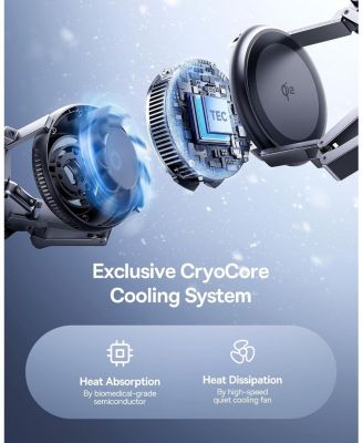 MagSafe-Compatible 3 in 1 Wireless Charger Stand, Qi2 Certified 15W Wireless Charging Station, Fast Cooling iPhone Charger for iPhone16/15, Apple Watch, AirPods - 45W Adapter Included