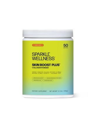 Skin Boost Plus [50-Serves] | Collagen Powder Supplement with VERISOL Bioactive Hydrolyzed Collagen Peptides, Vitamin C & Hyaluronic Acid