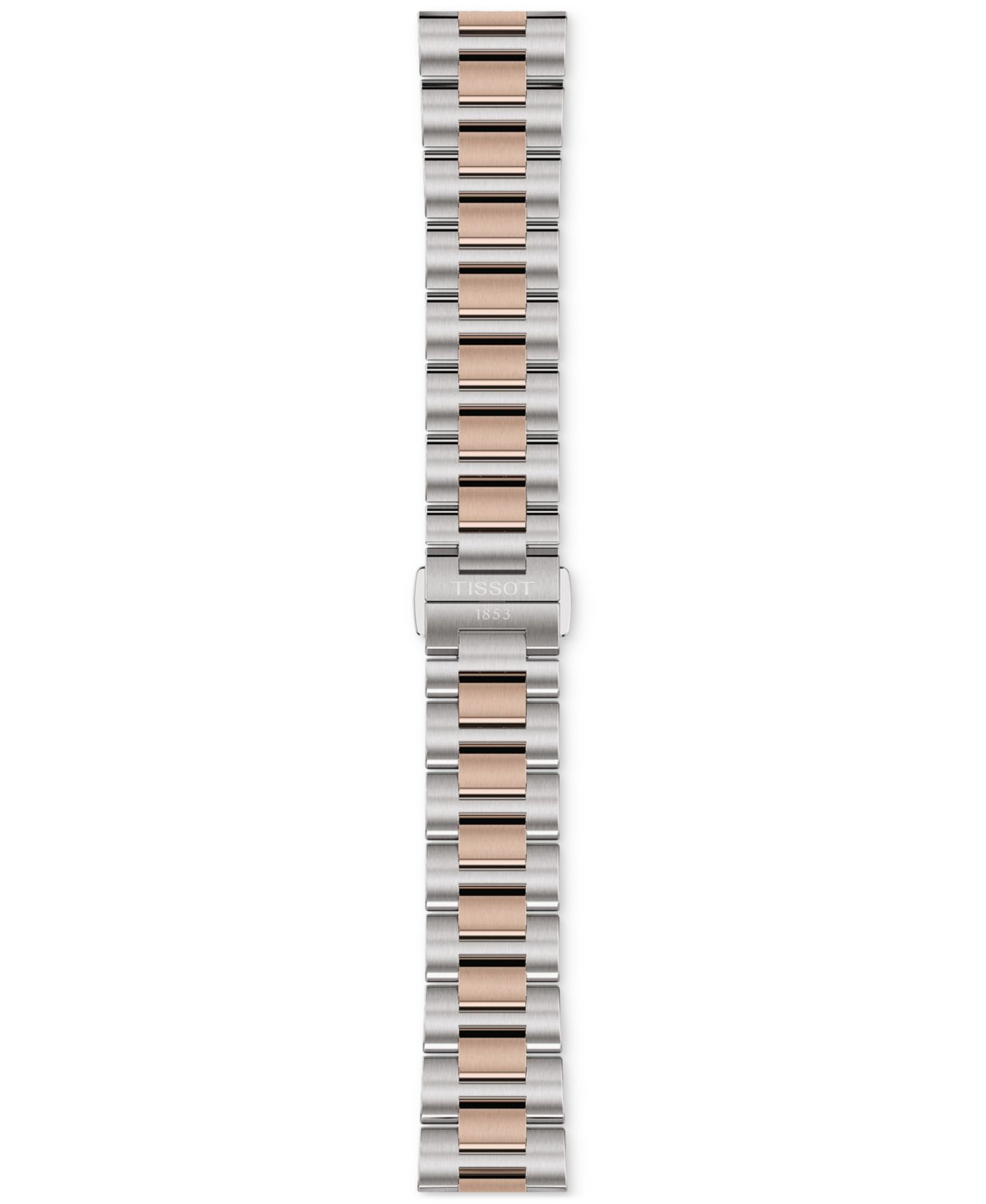 Женские часы Tissot Swiss PRC 100 Solar Two-Tone Stainless Steel Bracelet Watch 34mm — фото 4