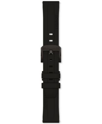 Men's Swiss Chronograph Seastar 1000 Black Rubber Strap Watch 38mm