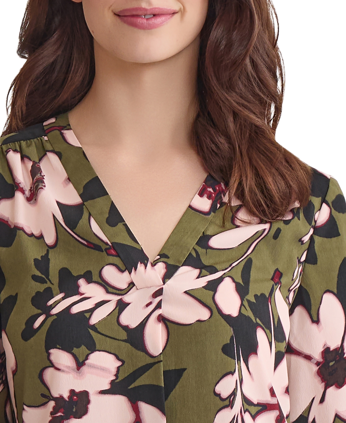 Jones New York Floral Print Tunic