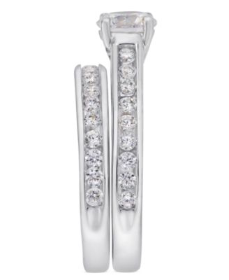 Diamond Bridal Set (1 1/2 ct. t.w.) in 14k White or Yellow Gold