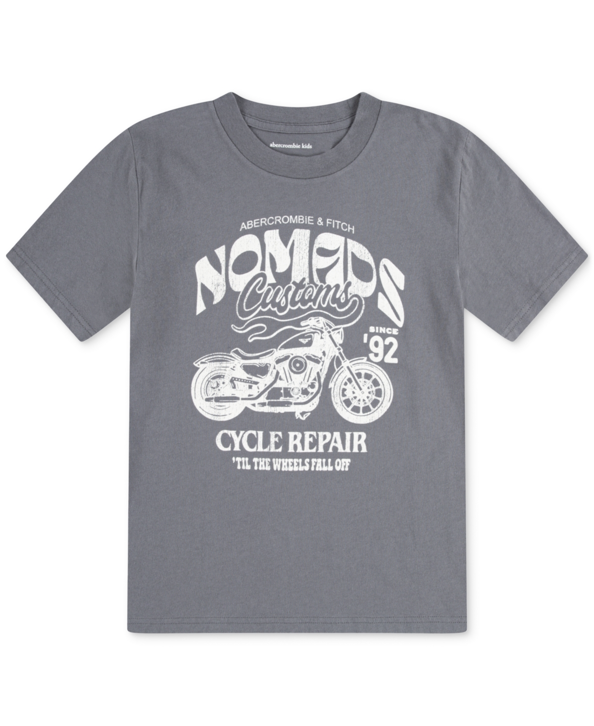 Abercrombie Boys Nomads T-shirt In Gray
