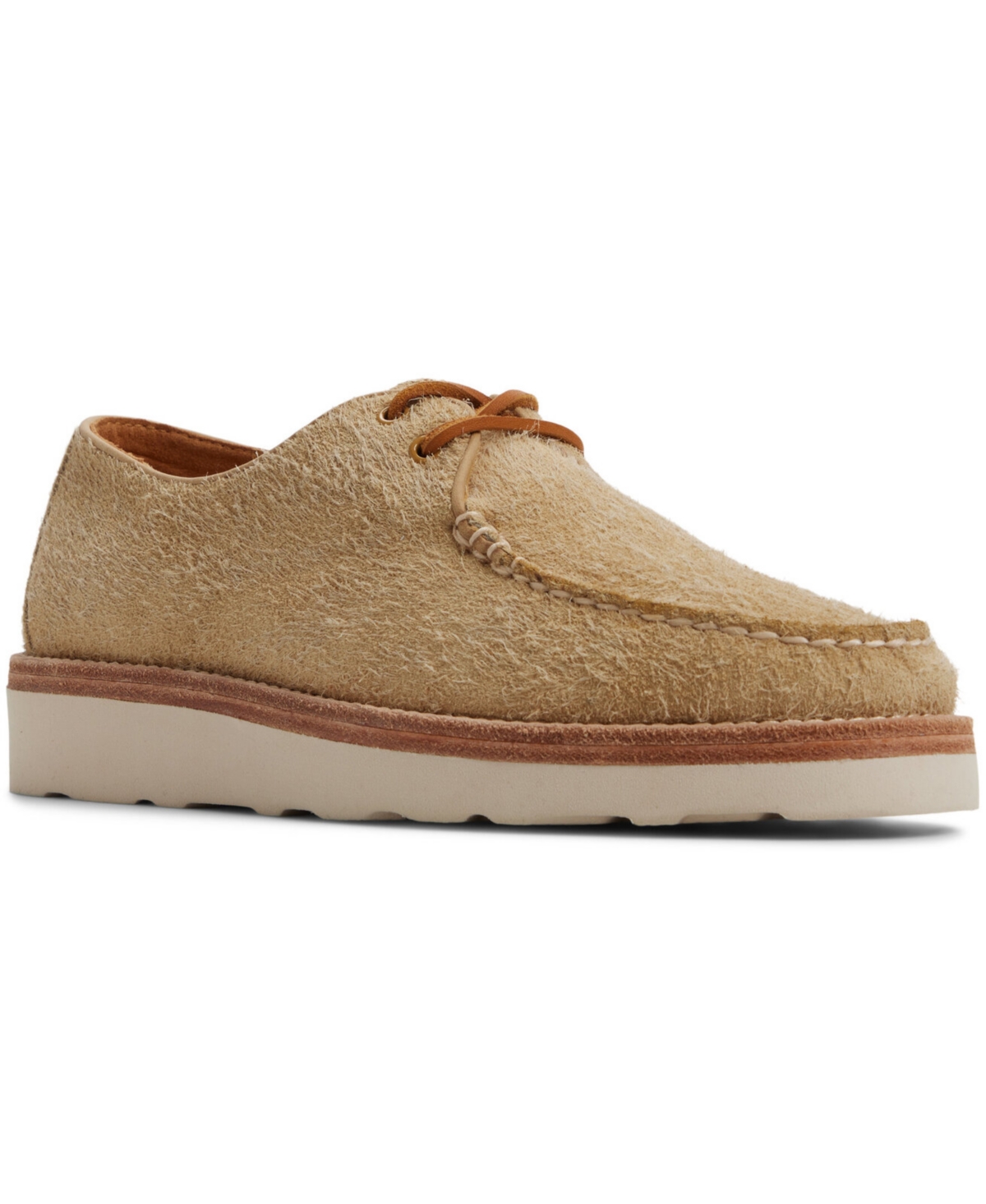 Men's Captains Oxford Shoe - Sand Leather