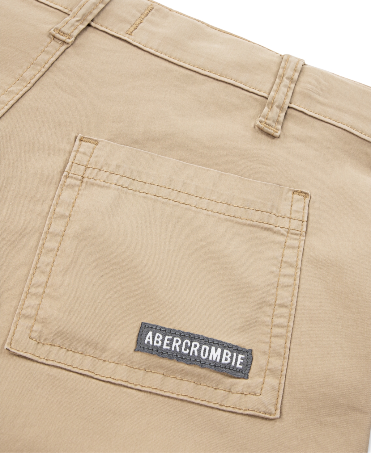 Abercrombie Boys Baggy Cargo Shorts In Brown