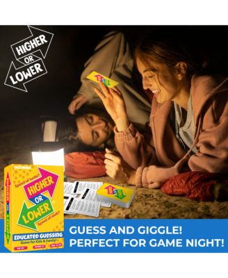Board Game for Kids - Family Card Game for Kids and Adults -  Higher or Lower | Guess Fun Questions | Easy to Learn | 2 + Players