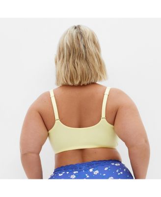 Women's Smooth & Chic Front Close Cotton Push Up Bra