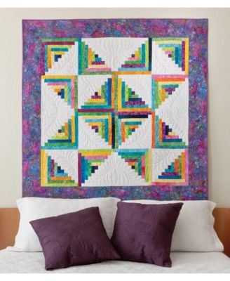 GO! Log Cabin-12" Finished by Leslie Main Die