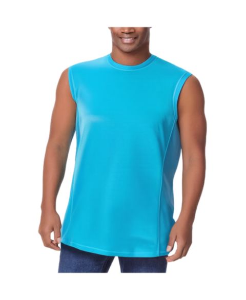 Мужской топ KingSize Swim Muscle Tank, цвет: Синий