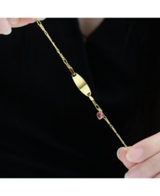 Chic Minimalist Bar Bracelets with Round Bezel Set Cubic Zirconia Charm