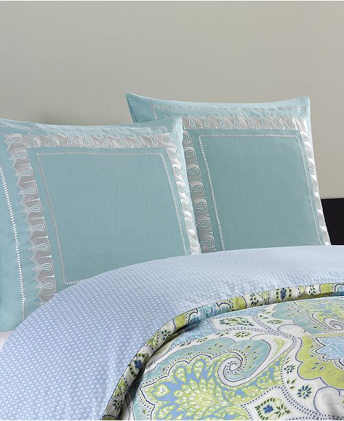 Echo Sardinia European Sham Reviews Bedding Collections