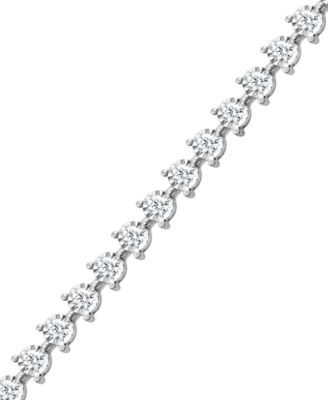Lab Grown Diamond Tennis Bracelet (2 ct. t.w.) in Sterling Silver