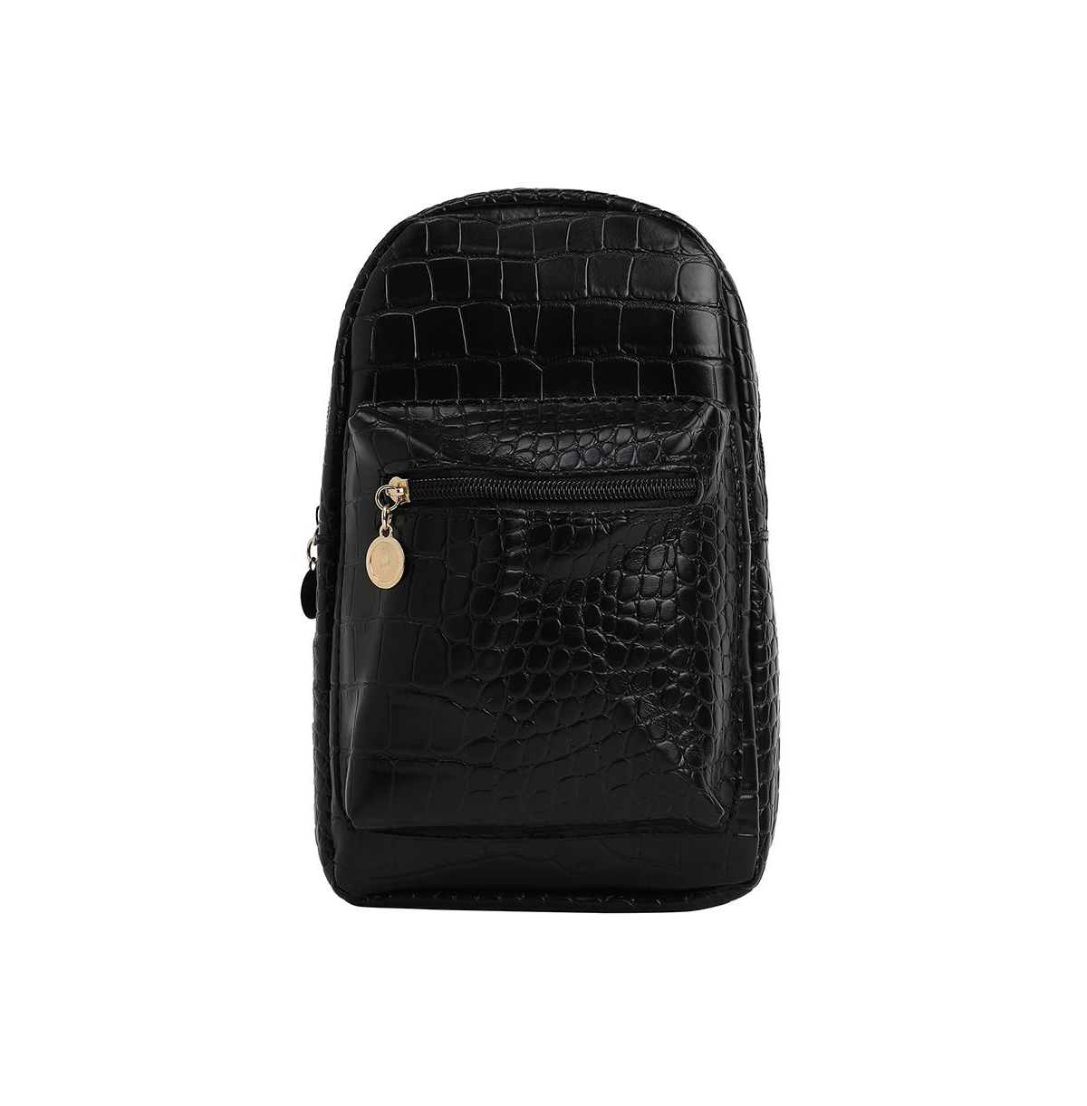 Women's The Commute Crossbody Sling Bag - Obsidian Black - Black