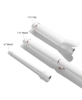 Switch Kit Curl Trio Professional Ionic Interchangeable Curling Iron with 3 CeramicClip & Wand Barrels for Curling and Waving