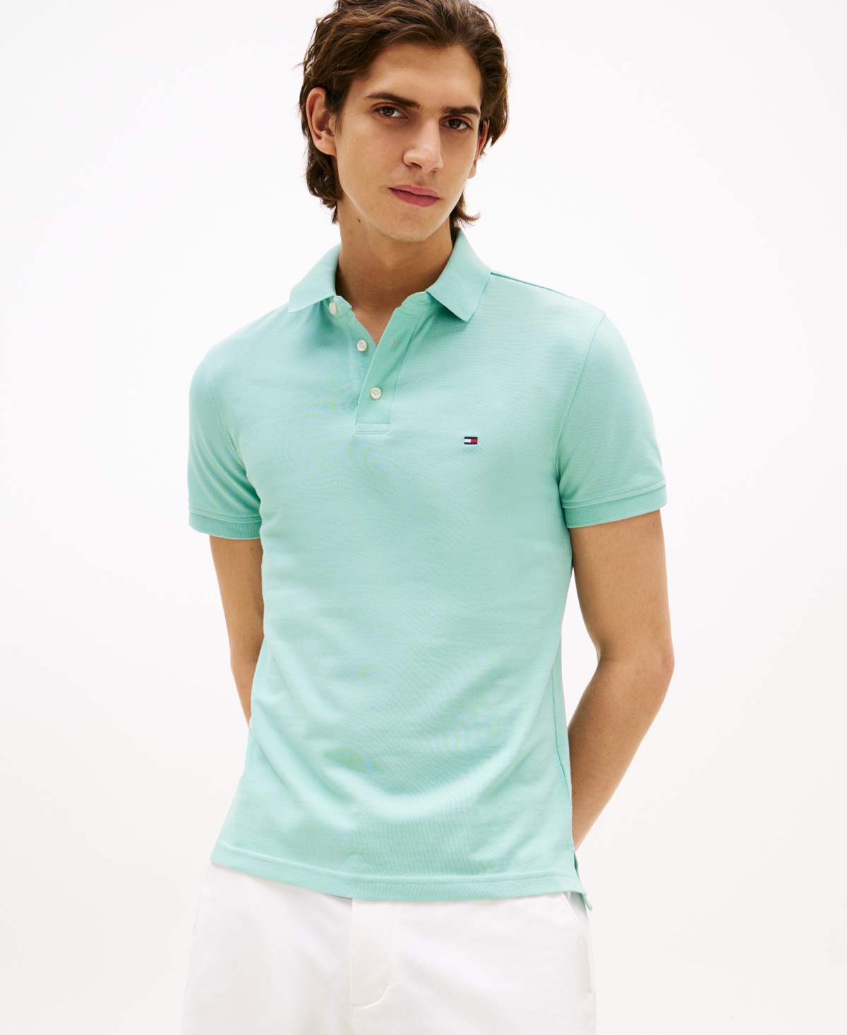 Tommy Hilfiger Polo Shirt  Men In Blue
