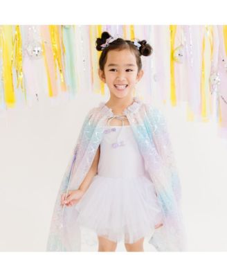 Girls Mermaid Ombre Cape