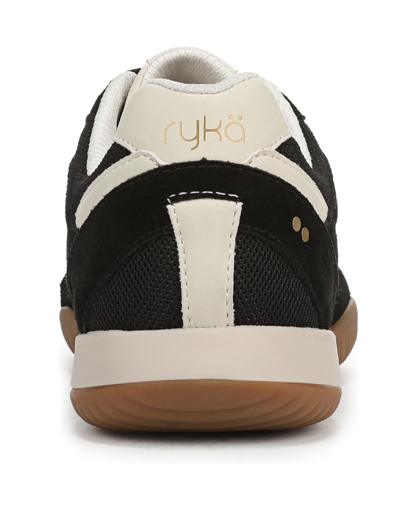 Женские кроссовки Ryka Candor Low Profile Lace Up, цвет: Чёрный замшевый / Сетчатый — фото 3