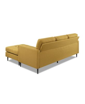 82" Polyester Lexington Reversible Sectional