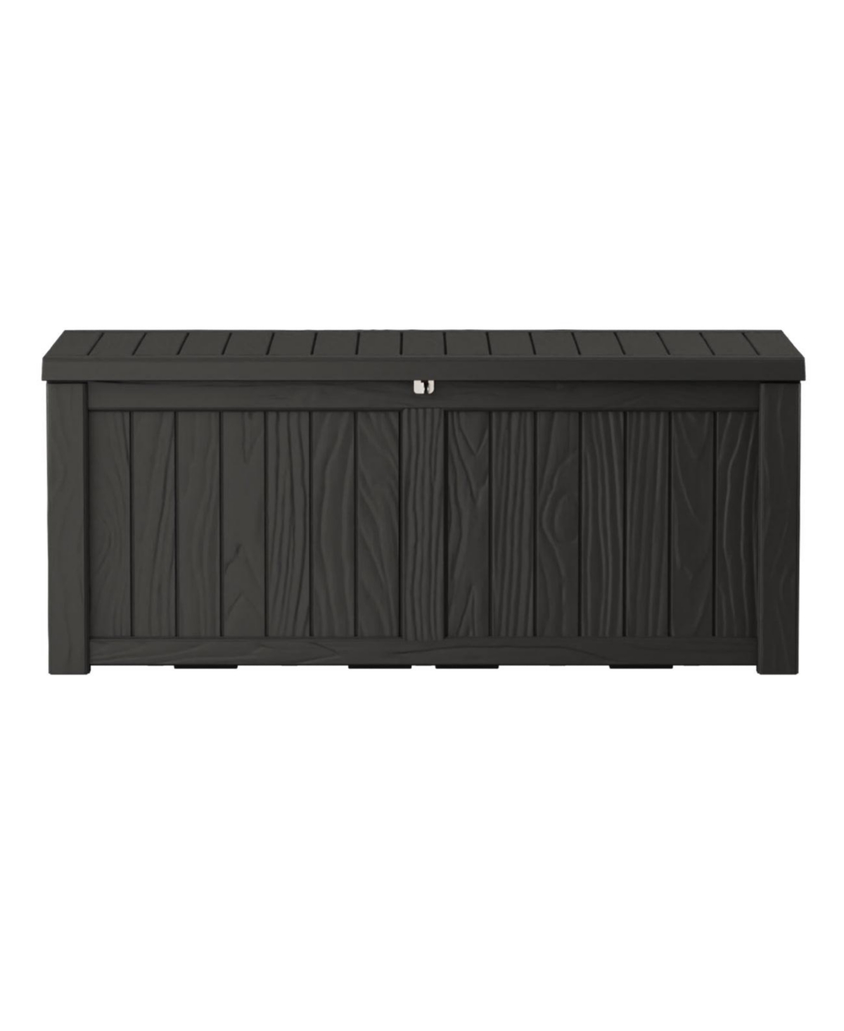 120 Gallon Resin Outdoor Storage Deck Box - Coffee