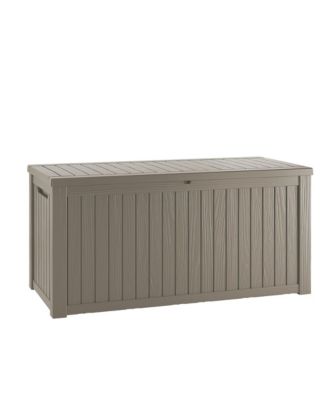 180 Gallon Weather Resistant Outdoor Storage Box For Decks