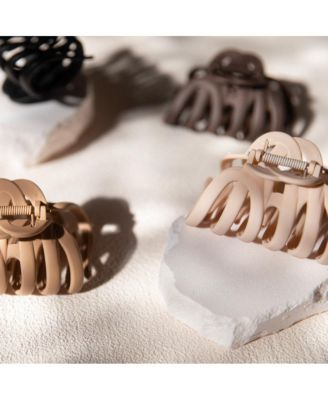 Extra Large Matte Claw Clip - Nude