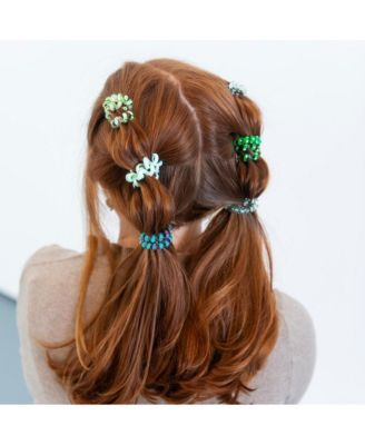  Hair Tie Set - Green Shades