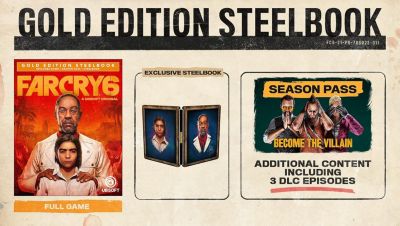 Far Cry 6 SteelBook Gold Edition for PlayStation 5