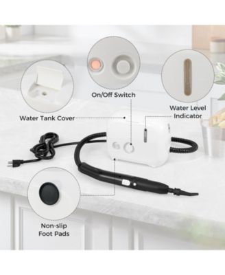 1500W Portable Steam Cleaner with 34 oz Water Tank