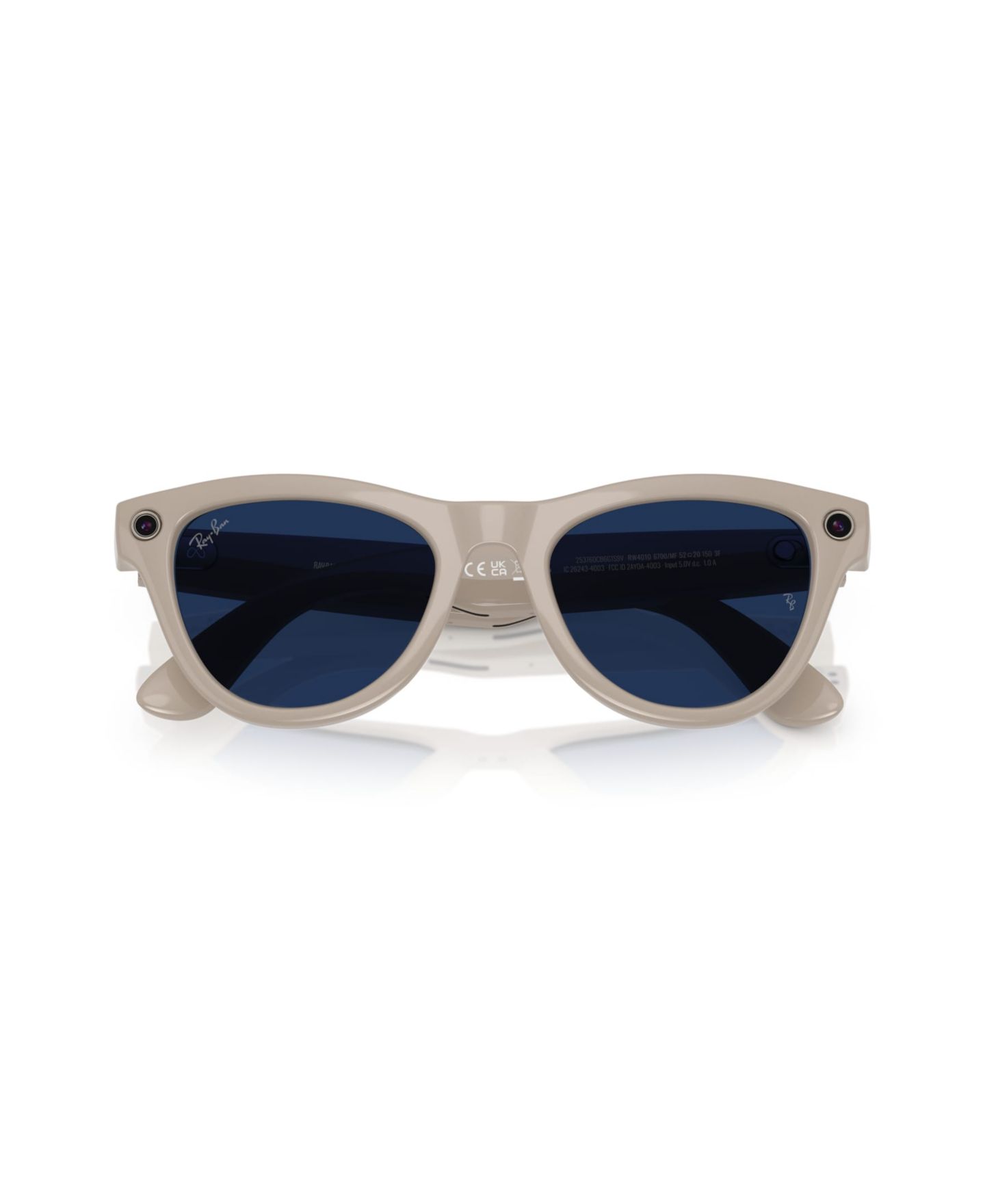 Очки Ray-Ban Unisex AI Meta Gen1 Skyler Photochromic Glasses, RW4010, цвет: Серый — фото 7