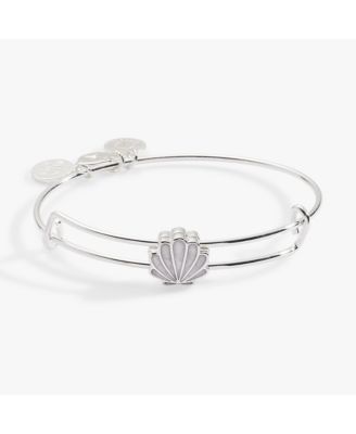 Mother of Pearl Shell Inline Bangle Bracelet