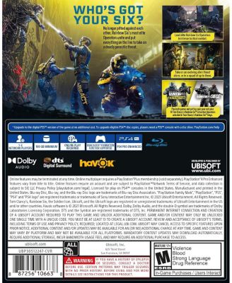 Tom Clancy's Rainbow Six Extraction Standard Edition for PlayStation 4