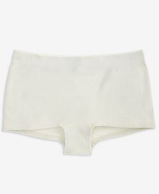 Women's Seamless Shine Knit Boyshort Underwear