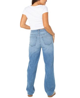 Juniors' Straight-Leg Jeans