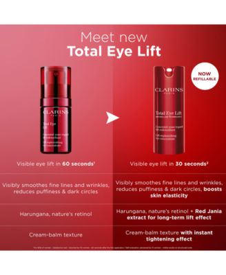 Clarins Total Eye Lift Eye Cream In Transparent