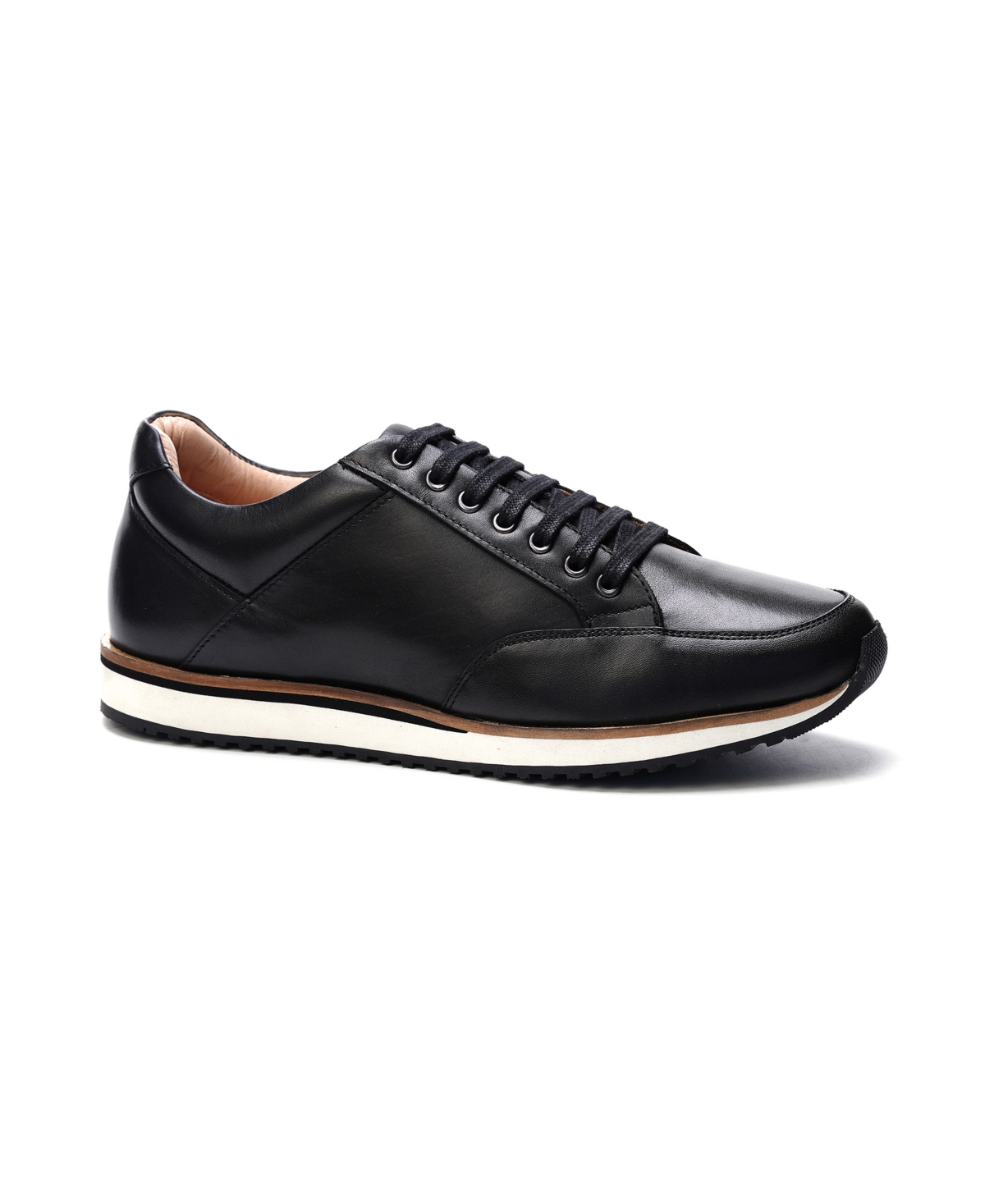 Men's Brooklyn Sneakers - Burgundy leather