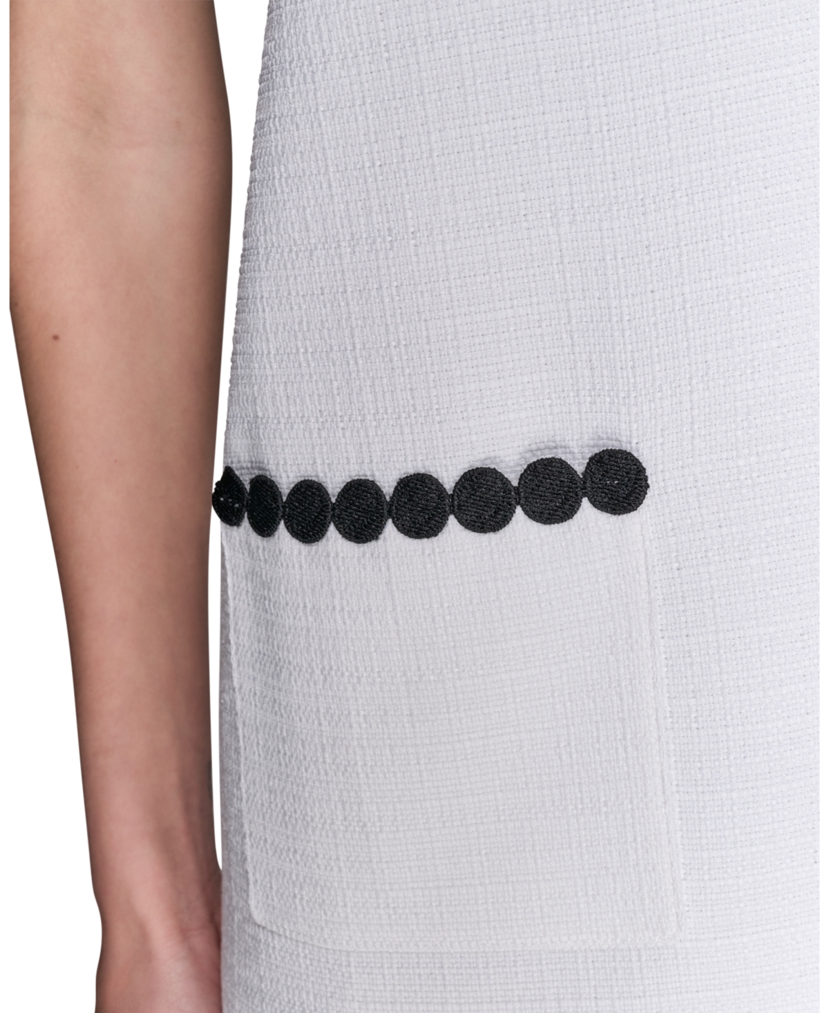 Karl Lagerfeld Summer Tweed Shift Dress