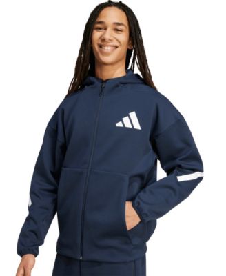 Men's Full Zip Hooded Track Jacket