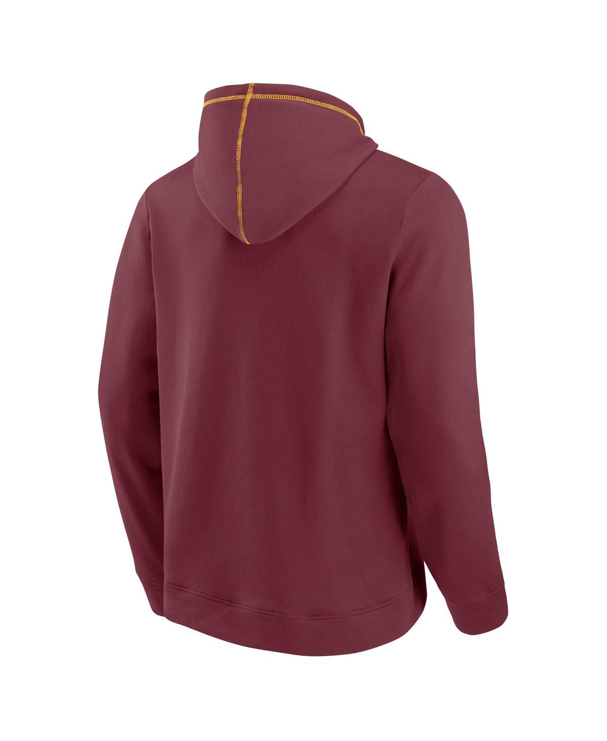 Fanatics Men's Maroon Minnesota Golden Gophers Toppler Fleece Pullover Hoodie In Red