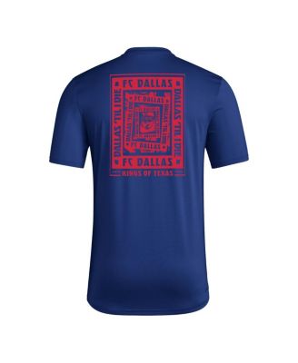 Men's Blue FC Dallas Local Wrap T-Shirt