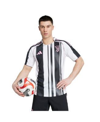 Men's White Juventus 2025/26 Home Authentic Jersey