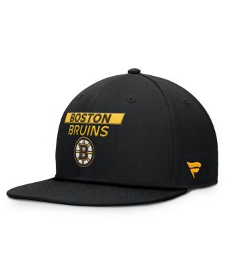 Fanatics - Men's Black Boston Bruins Authentic Pro Prime Snapback Hat